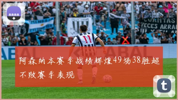 阿森纳本赛季战绩辉煌49场38胜超不败赛季表现